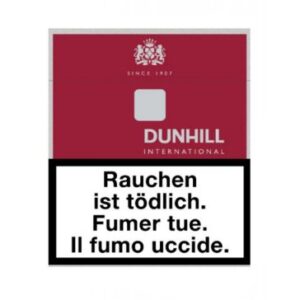 DUNHILL RED INTNL 1 CTN= 10 PKS, 200 CIGG